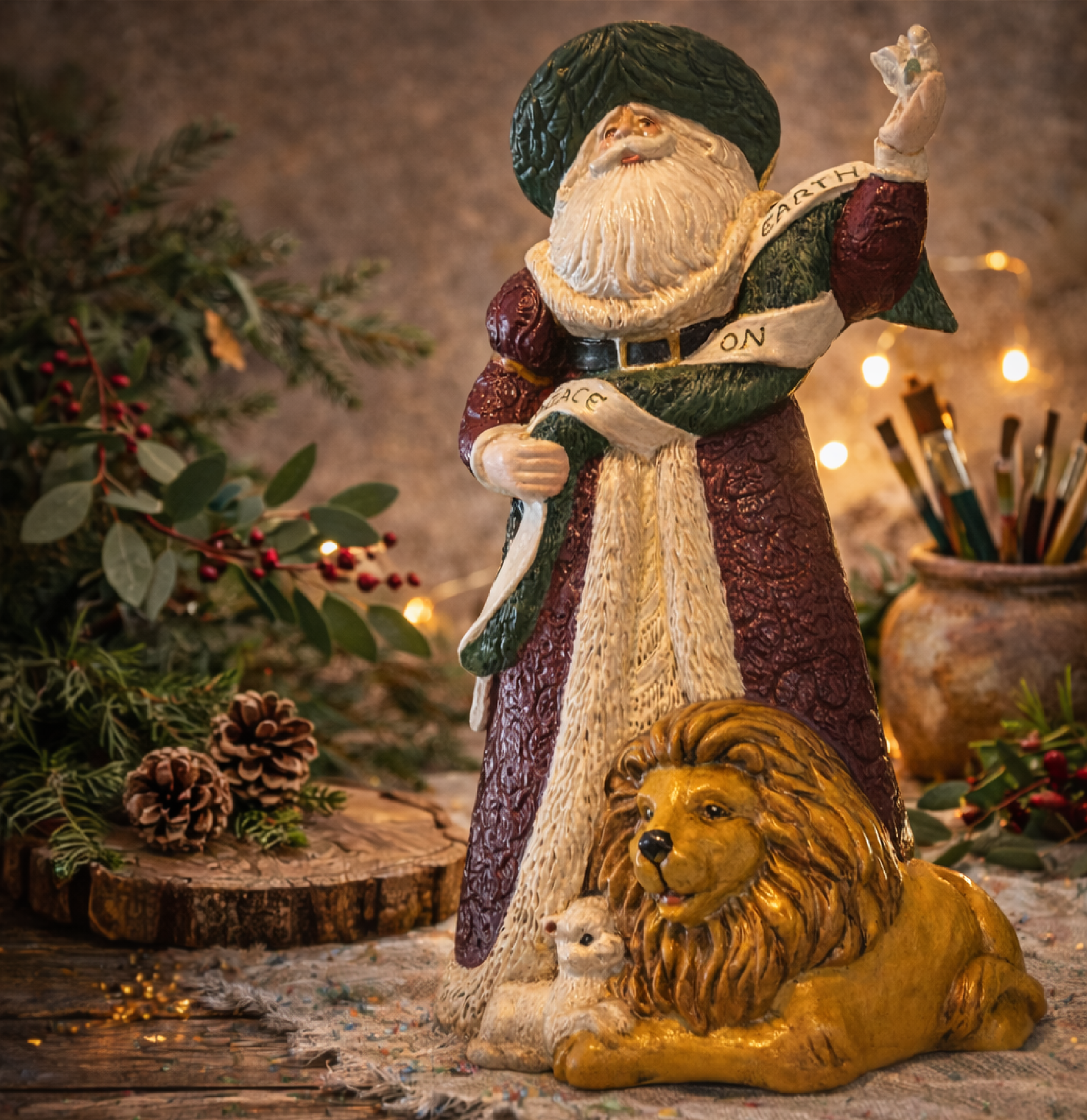 Peace on Earth Santa