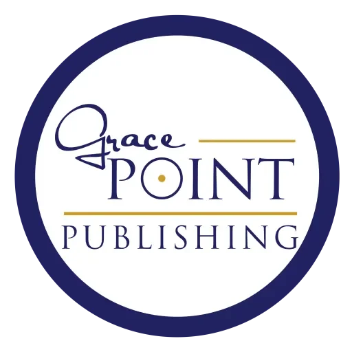 Logo for Grace Point Publishing with the text "Grace Point Publishing" inside a circular emblem.