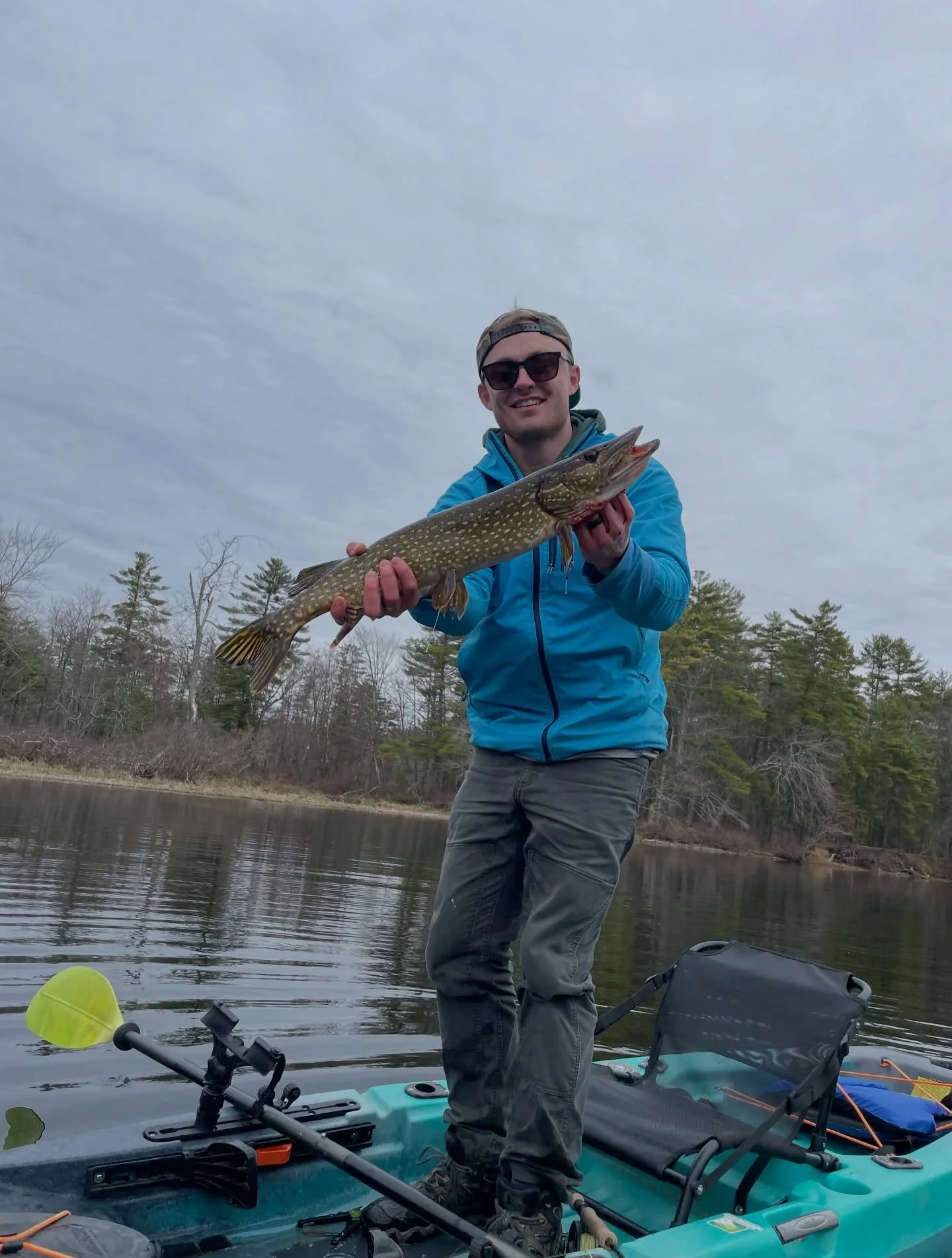Just waiting for this weather to turn and the pike to move into the shallows 🫠

#maineguide #maine #northernpike #flyfishing #toothycritters