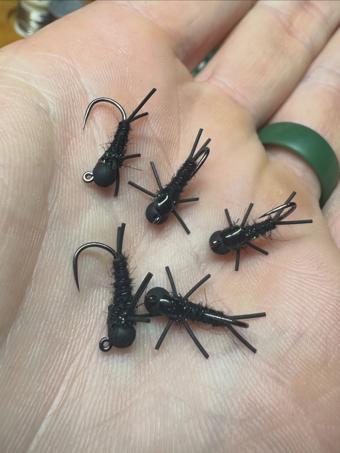 Trout snax 

#flytying #flyfishing #maineguide #flyguide