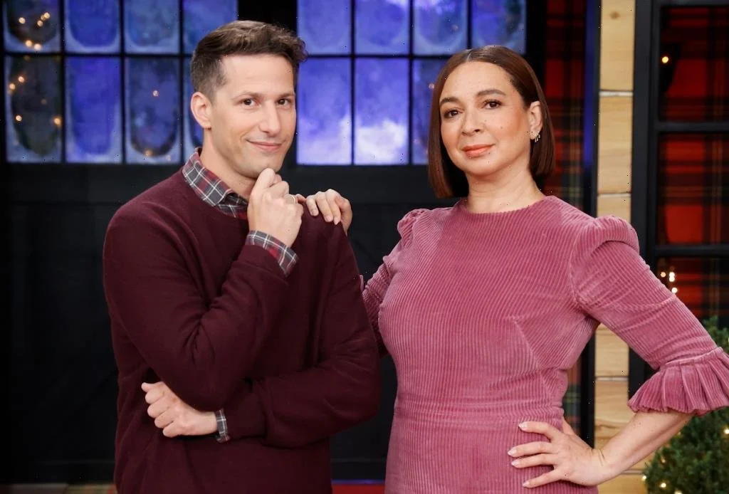 Andy Samberg and Maya Rudolph hosting Season One of Baking It on NBC. Lisa Kholostenko helped develop Baking It as part of Universal Television Alternative Studios development initiative.