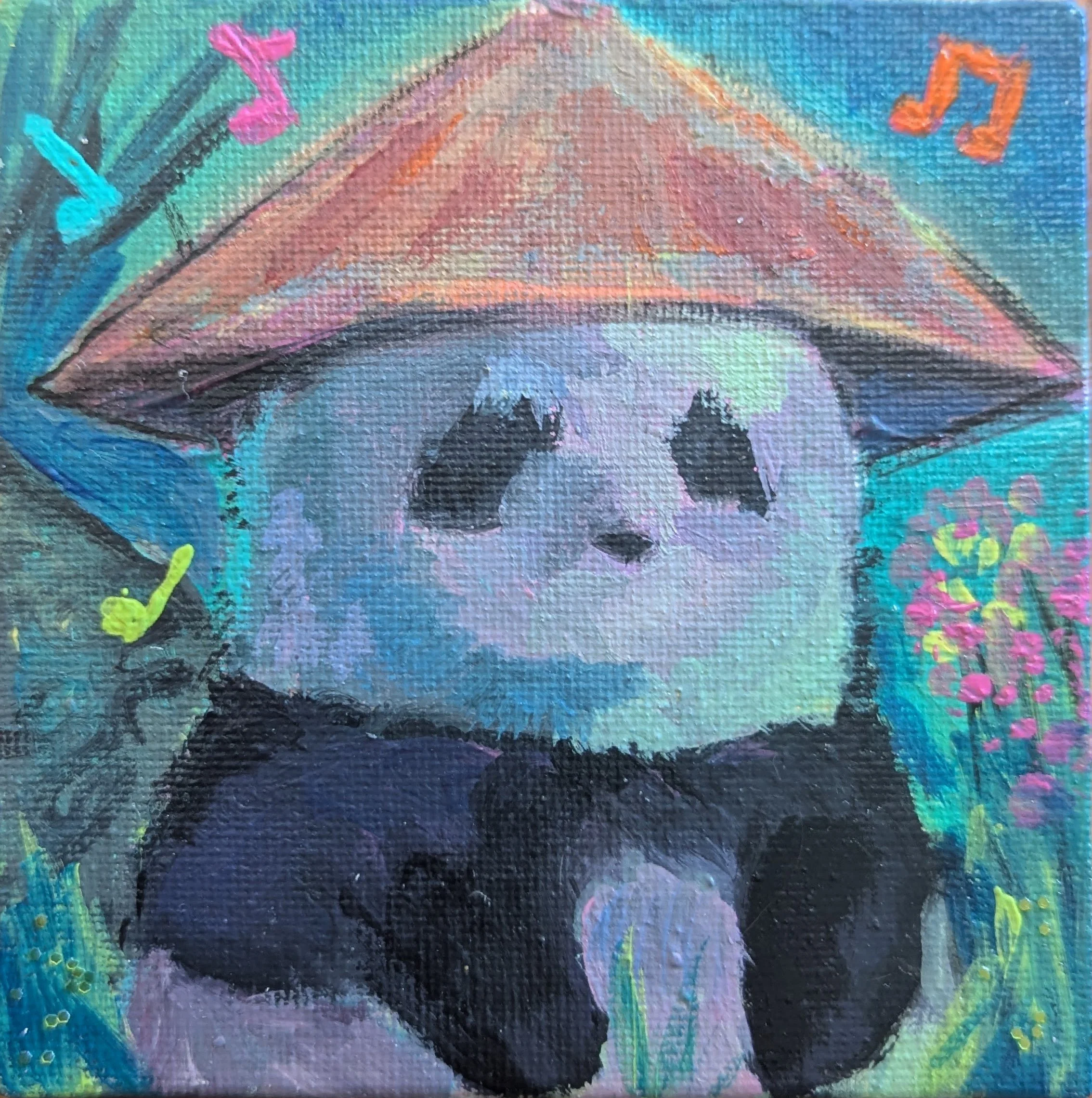 Jolly Panda Painting