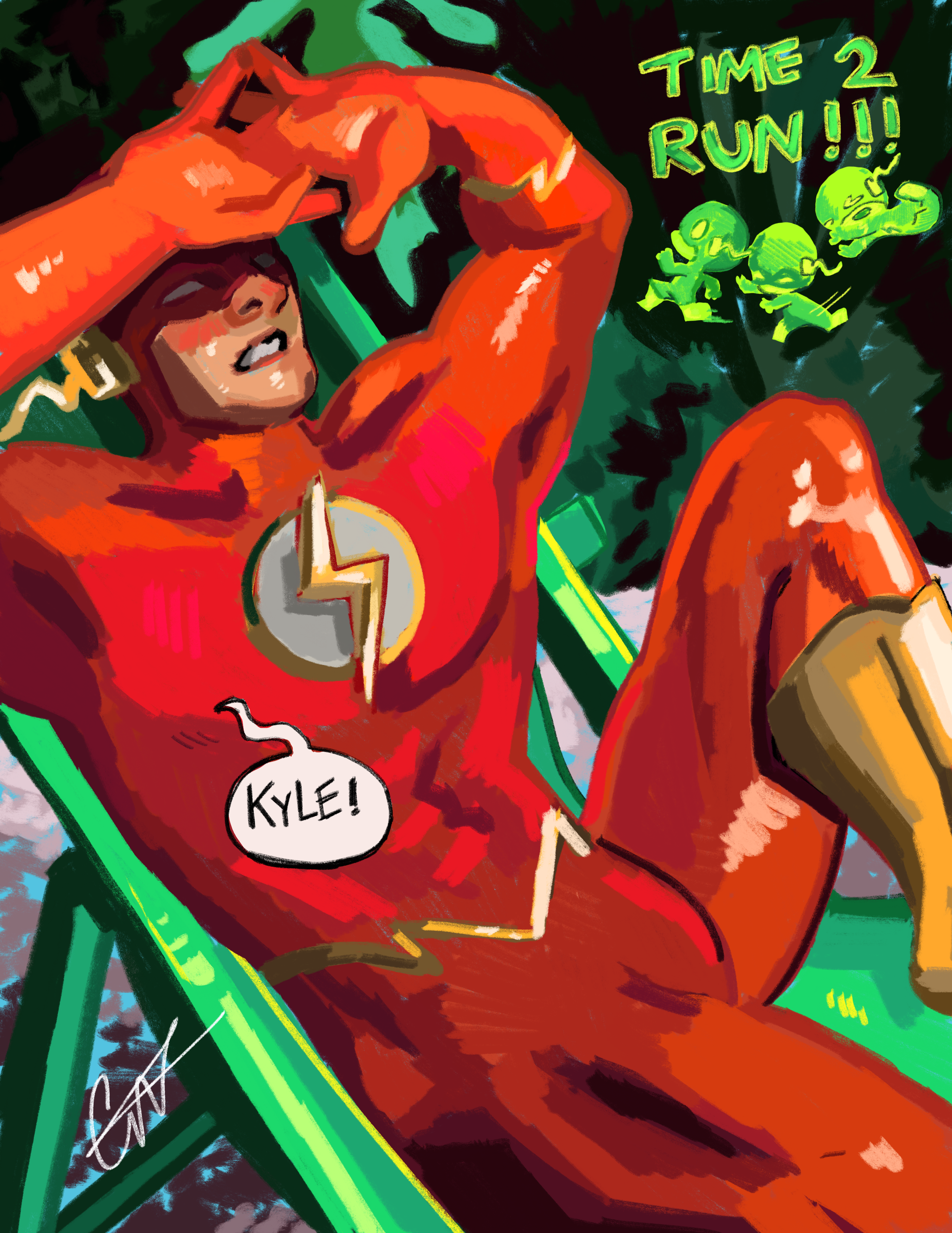 123 Run! Flash Print