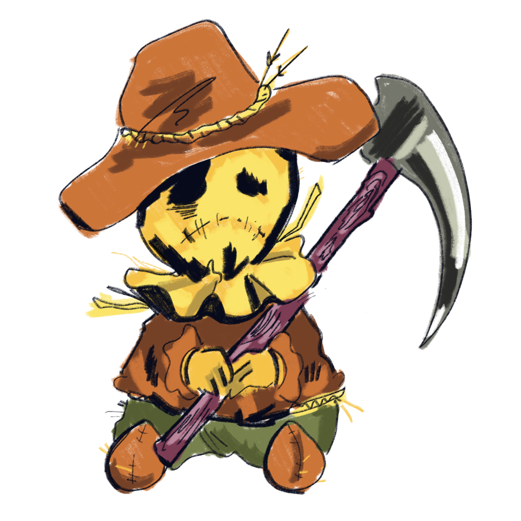 Scarecrow Sticker