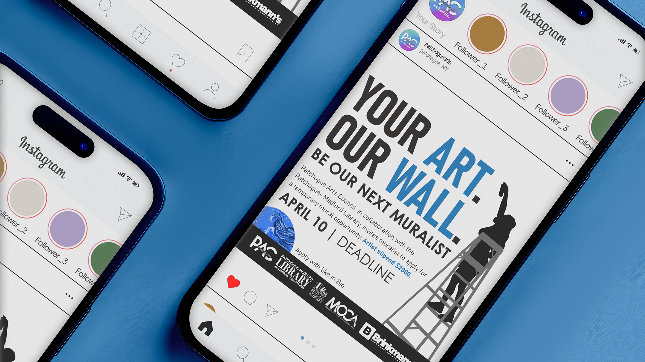 Image of Moca's muralist social media ad