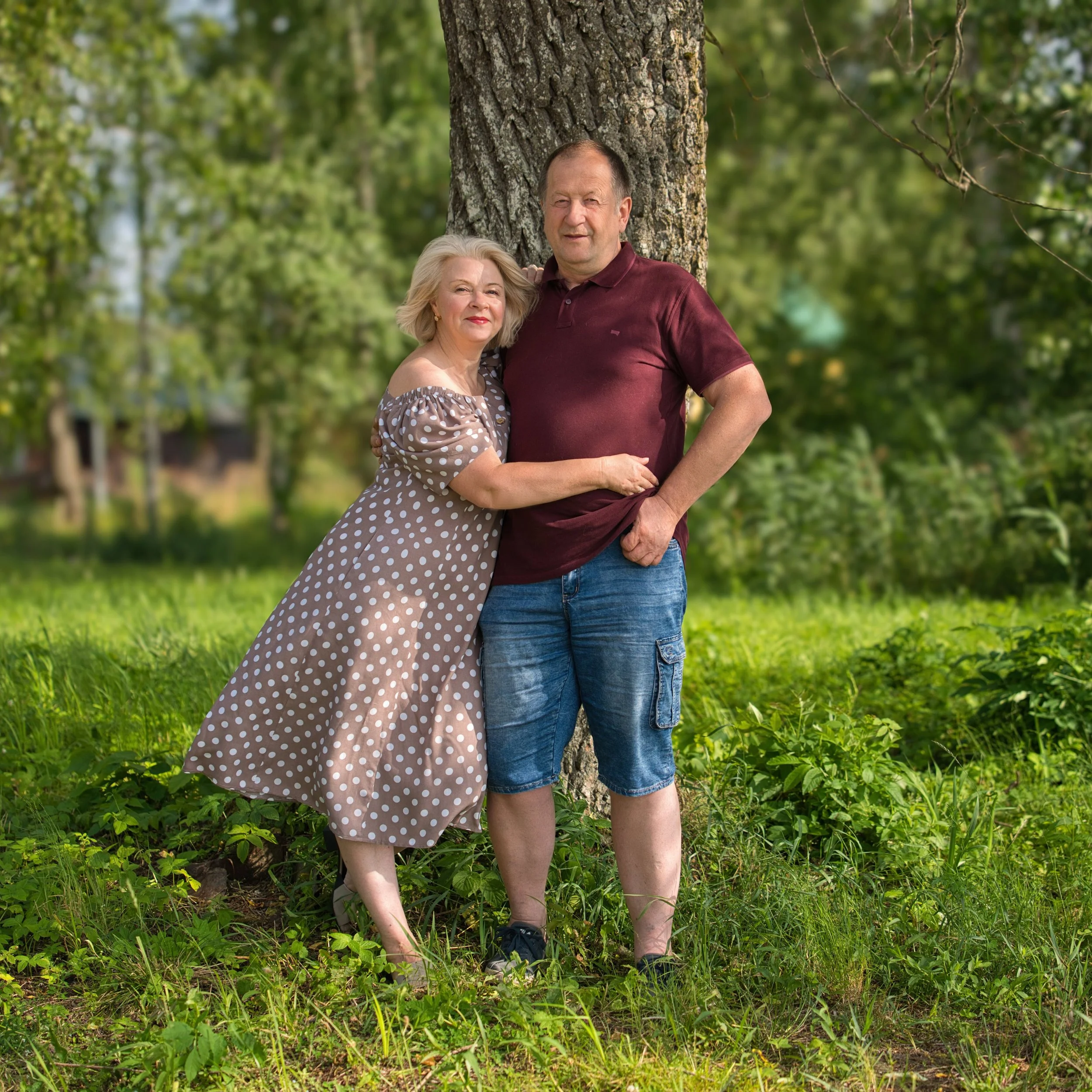 Couple by the lake