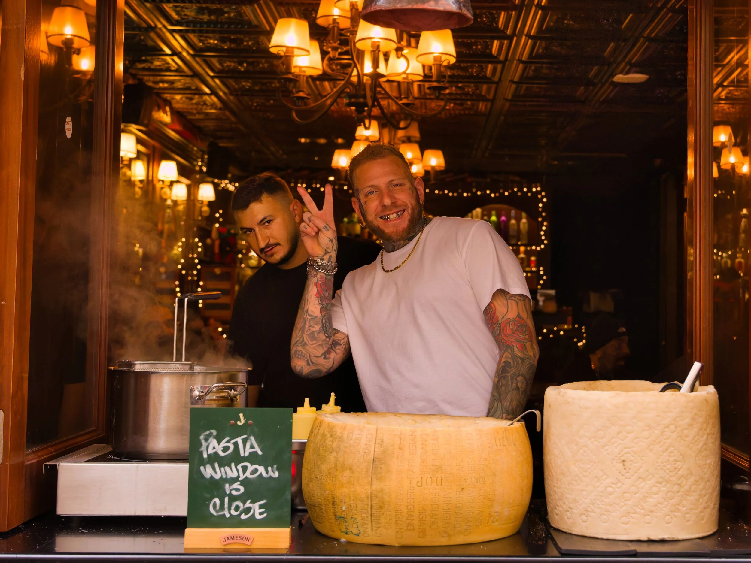 Pasta window in Valletta