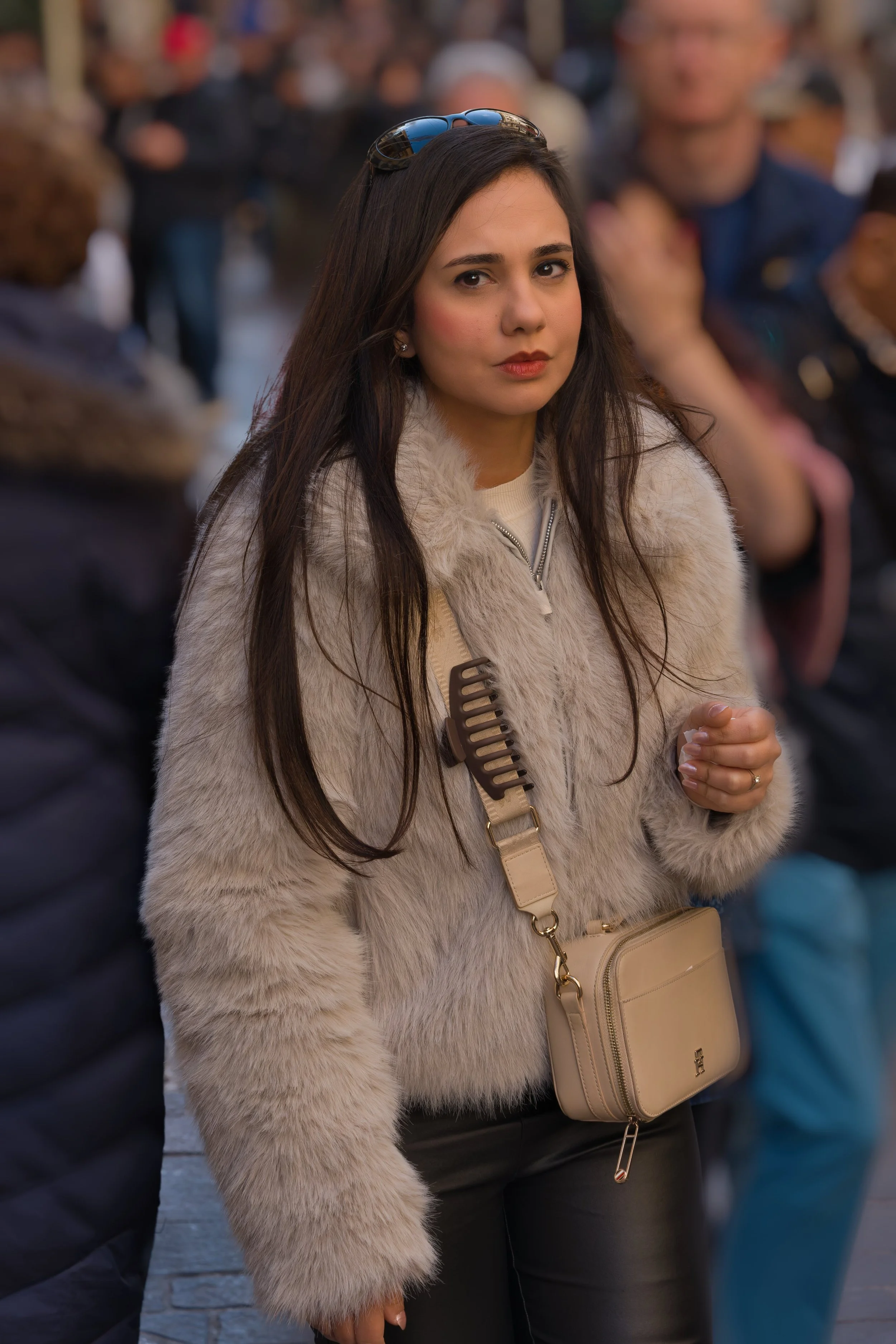 Lady in fur