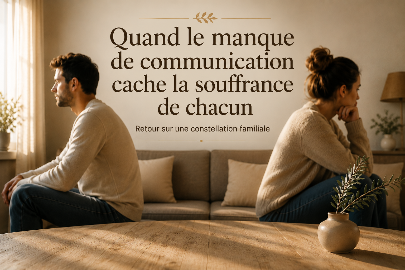 Quand le manque de communication cache la souffrance de chacun