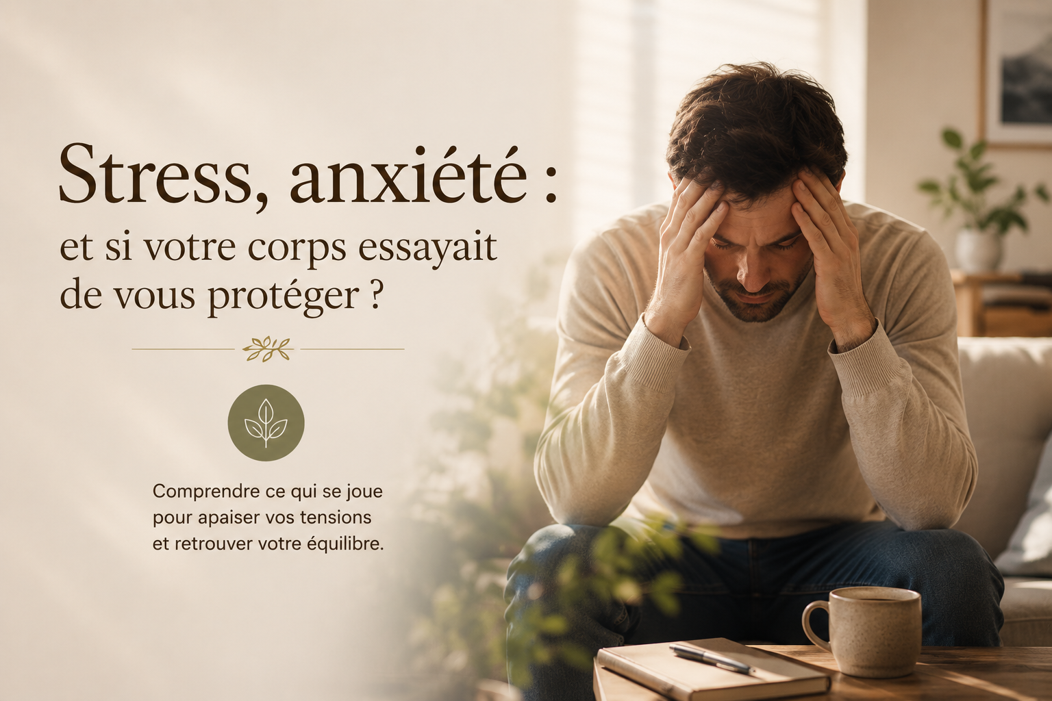 Stress, anxiété : et si votre corps essayait de vous protéger ?