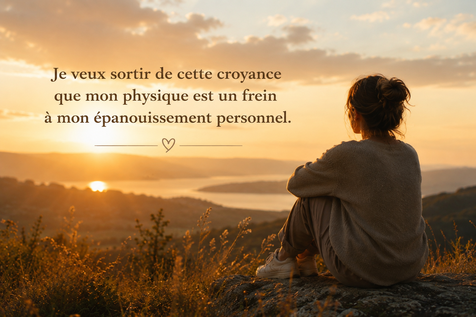 Je veux sortir de cette croyance que mon physique est un frein à mon épanouissement personnel