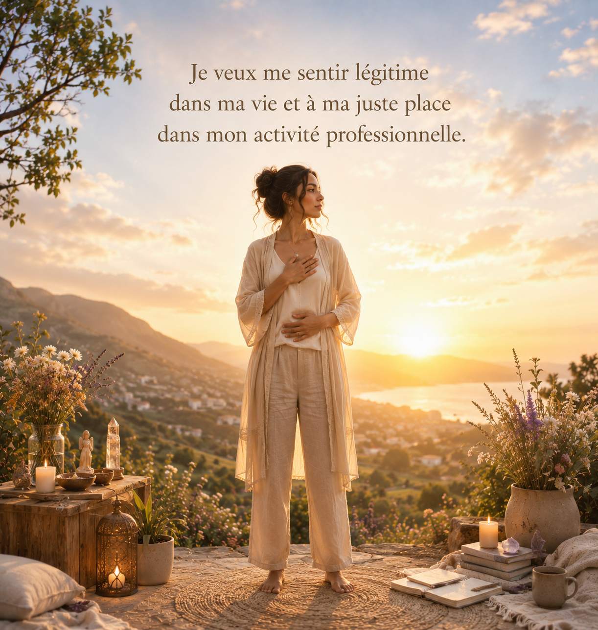 Je veux me sentir légitime dans ma vie et à ma juste place dans mon activité professionnelle