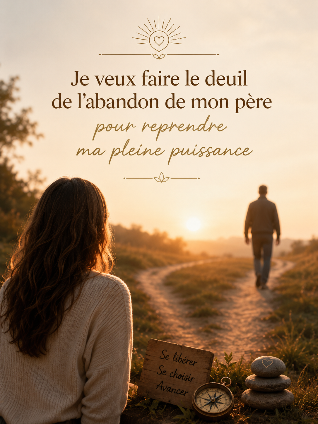 Je veux faire le deuil de l'abandon de mon père pour reprendre ma pleine puissance