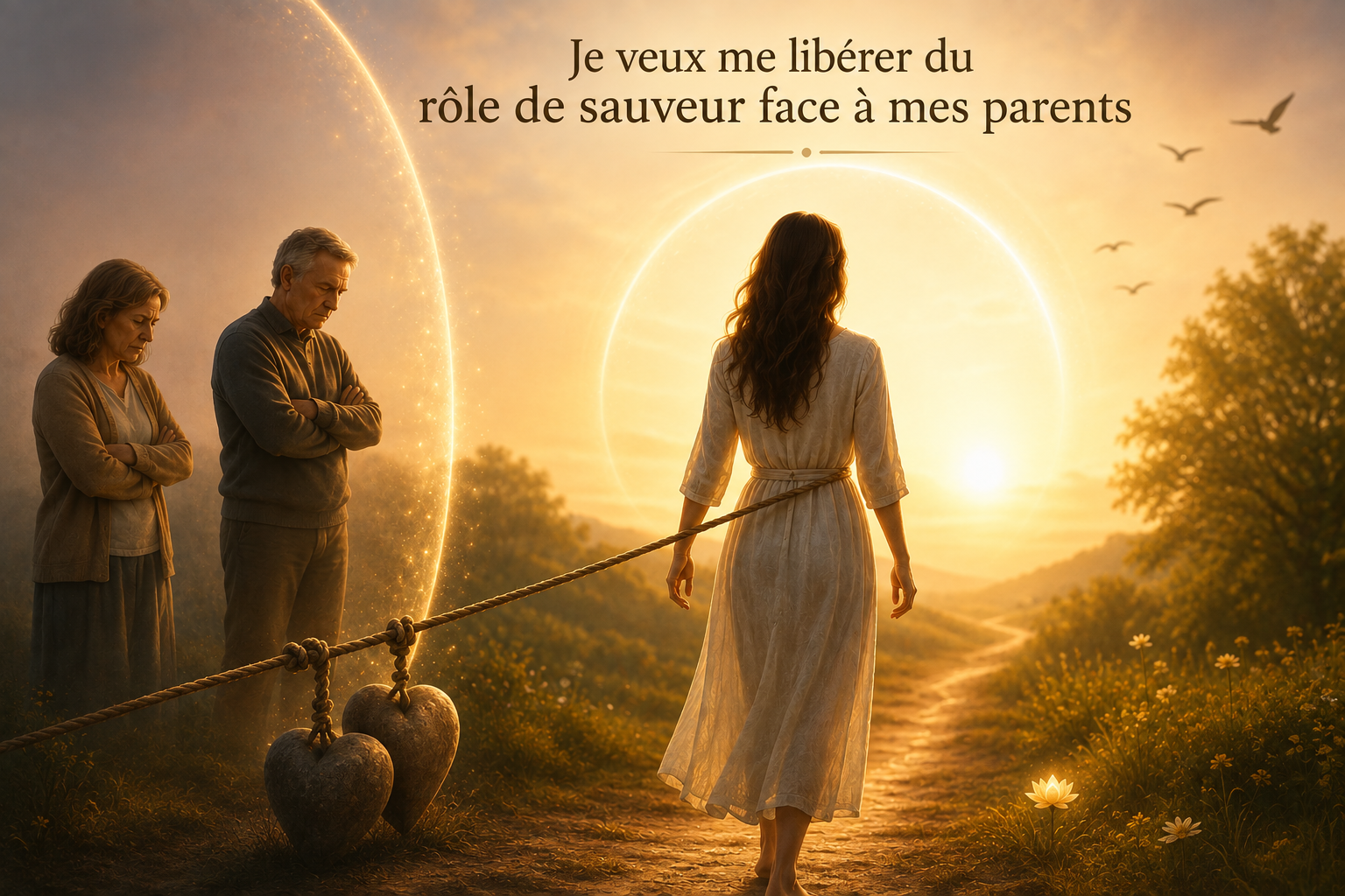 Je veux me libérer du rôle de sauveur face à mes parents.