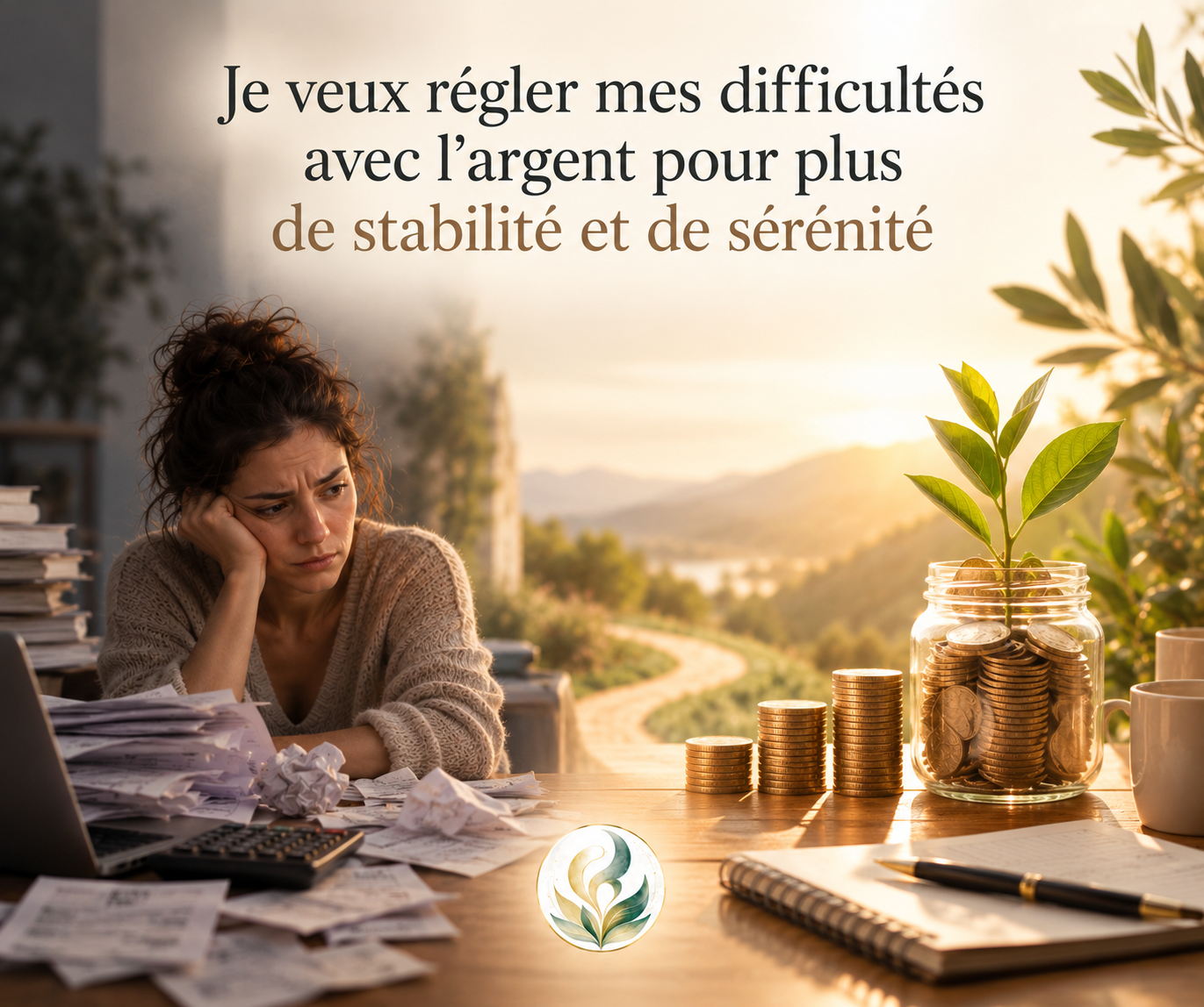 Je veux régler mes difficultés avec l’argent pour plus de stabilité et de sérénité.