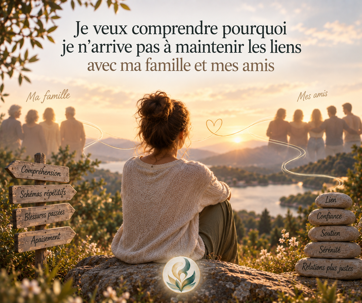 Je veux comprendre pourquoi je n’arrive pas à maintenir les liens avec ma famille et mes amis