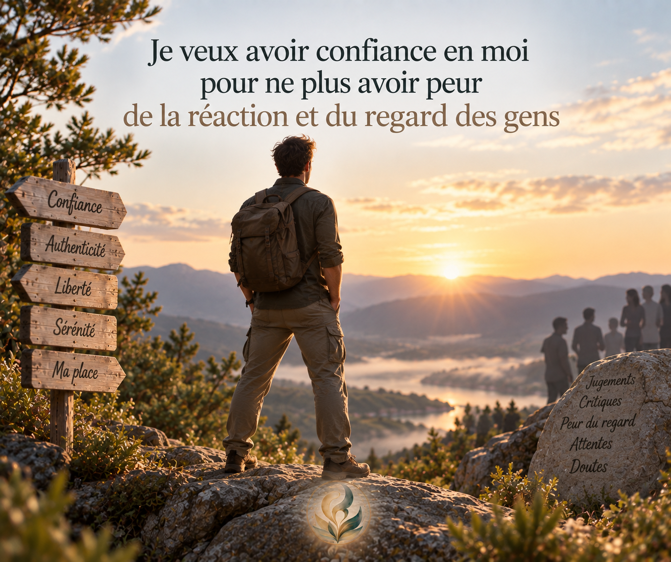 Je veux avoir confiance en moi pour ne plus avoir peur de la réaction et du regard des gens
