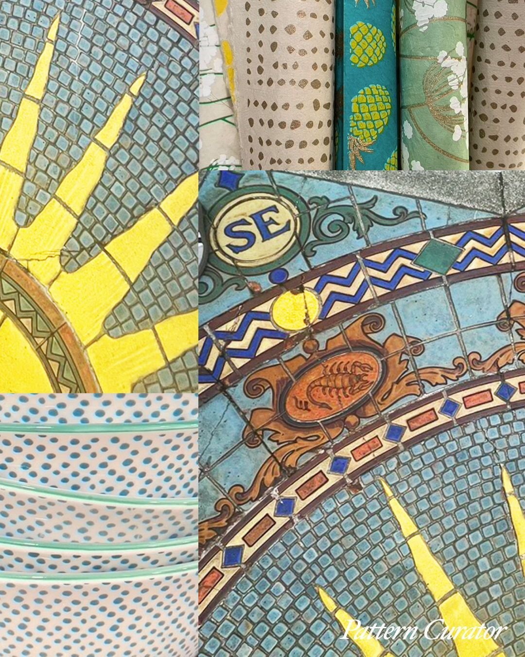Field Notes 🧐 
From Sarasota to Baltimore and a few stops in between

Nothing formal&mdash;just noticing
color, print + pattern.

Happy Friday ✌️