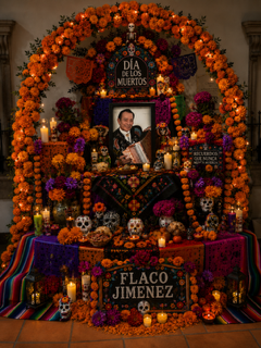 Flaco Jimnez ofrenda, Omni La Mansión del Rio