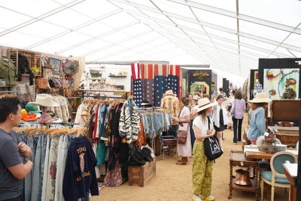 Marburger Farm antique show tent