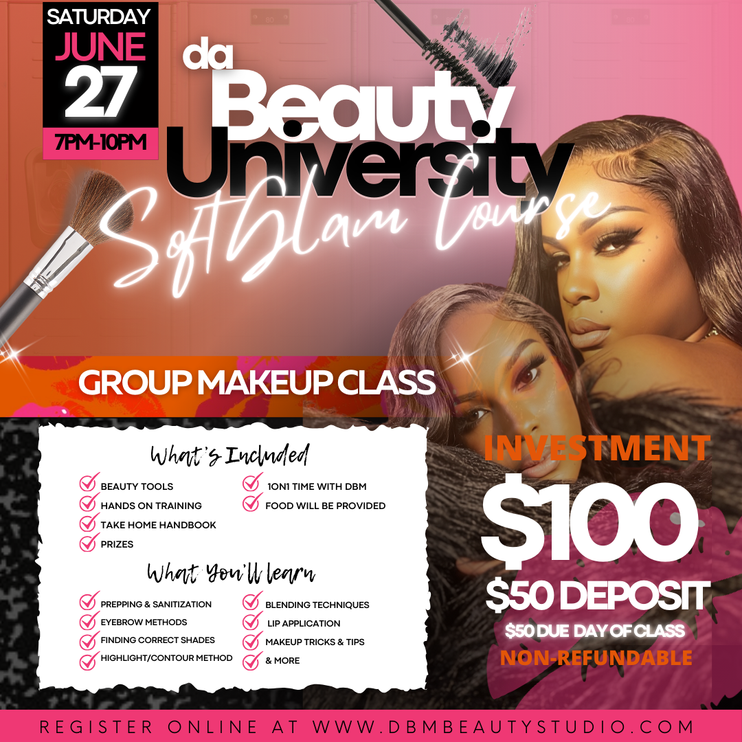 DaBeautyUniversity:Soft Glam Course