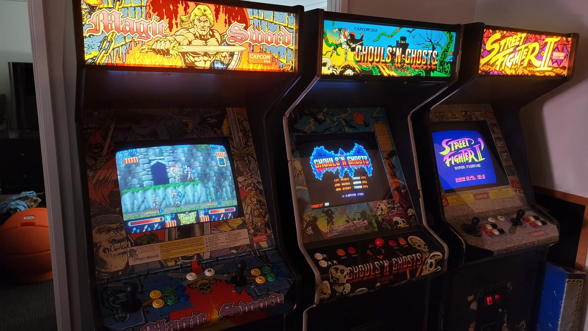 Our Capcom themed Dynamo HS1 lineup. 