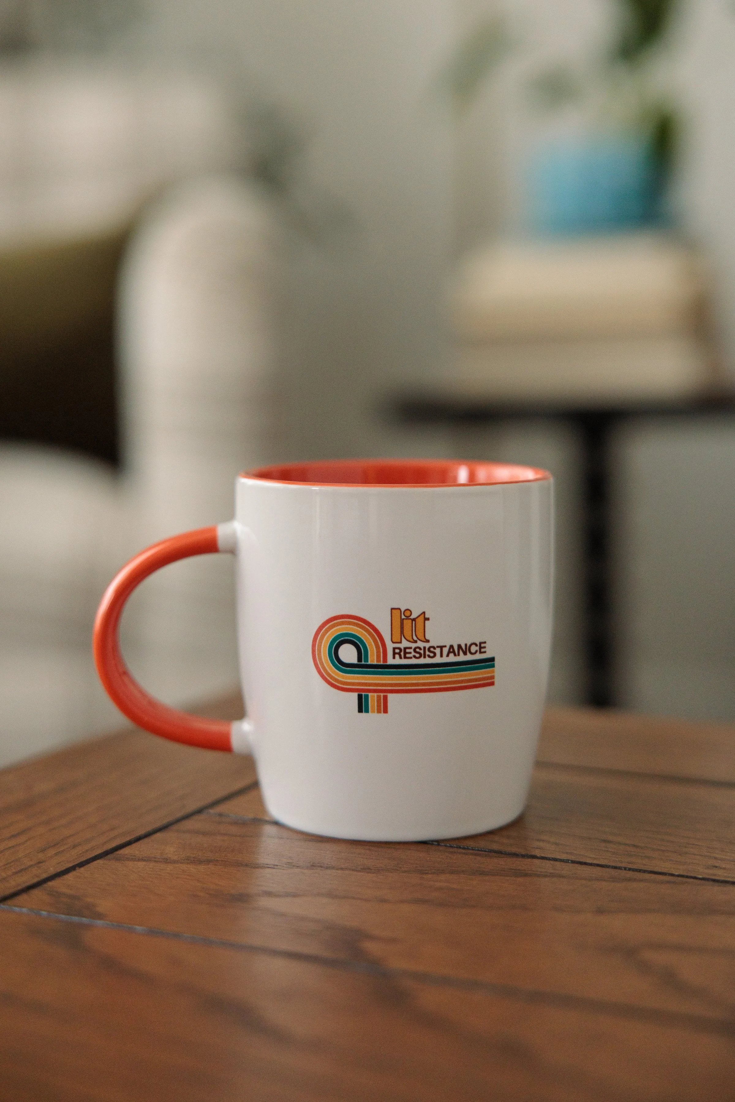 Lit Resistance coffee mug