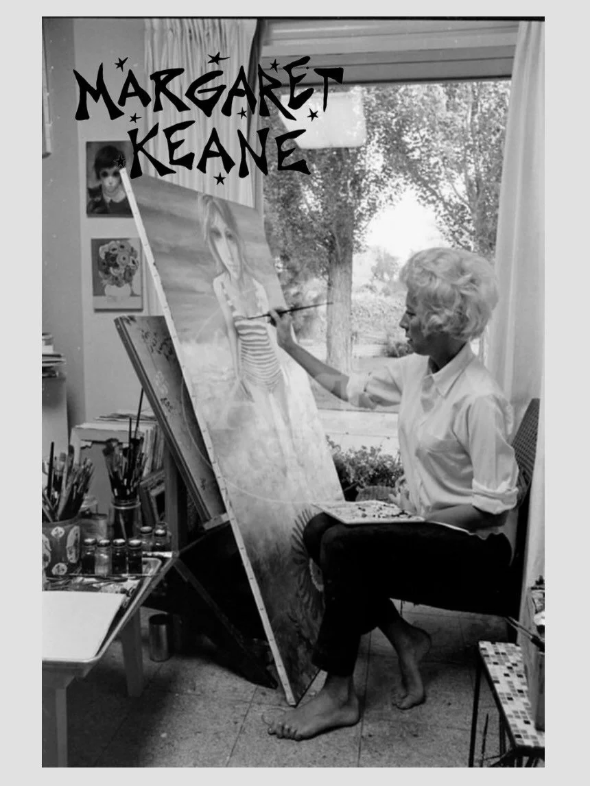 &ldquo;Art is a reflection of the soul, a way to express what words cannot.&rdquo; &mdash; Margaret Keane

Margaret Keane (1927&ndash;2022) created some of the most recognizable images in modern art. Known for her haunting figures with oversized eyes