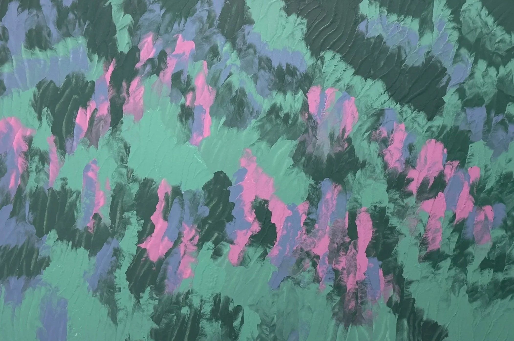Pink Muhly | Acrylic on Canvas | Collected