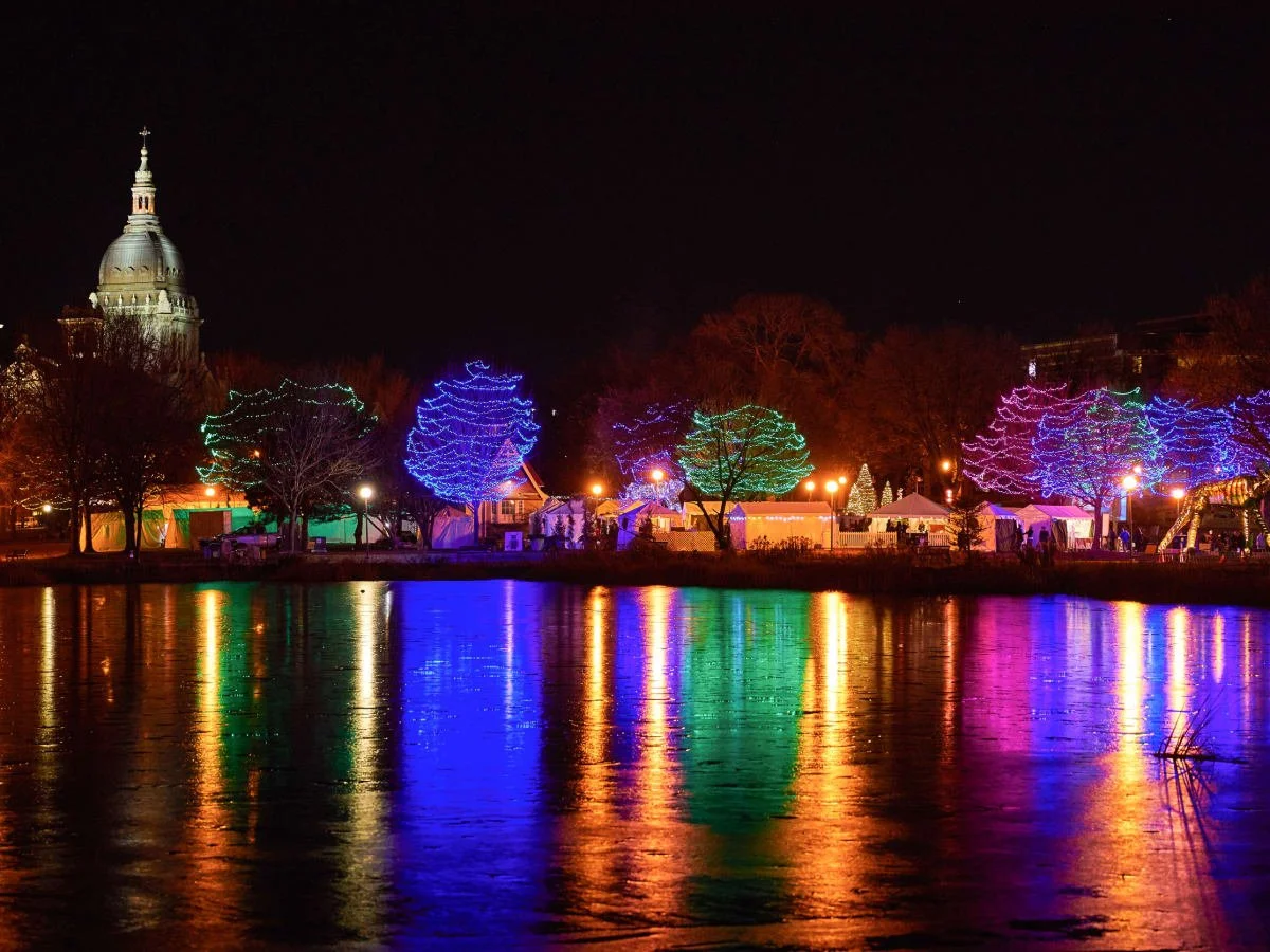 Minneapolis Holidazzle winter lights festival featuring seasonal event strategy and downtown activation programming