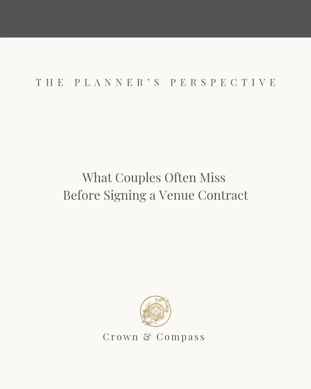 One of the biggest misconceptions in wedding planning is that the hard part is choosing the venue.

In reality, it&rsquo;s understanding what you&rsquo;re committing to before signing.

Minimum spends, room blocks, timelines, supplier policies &mdash