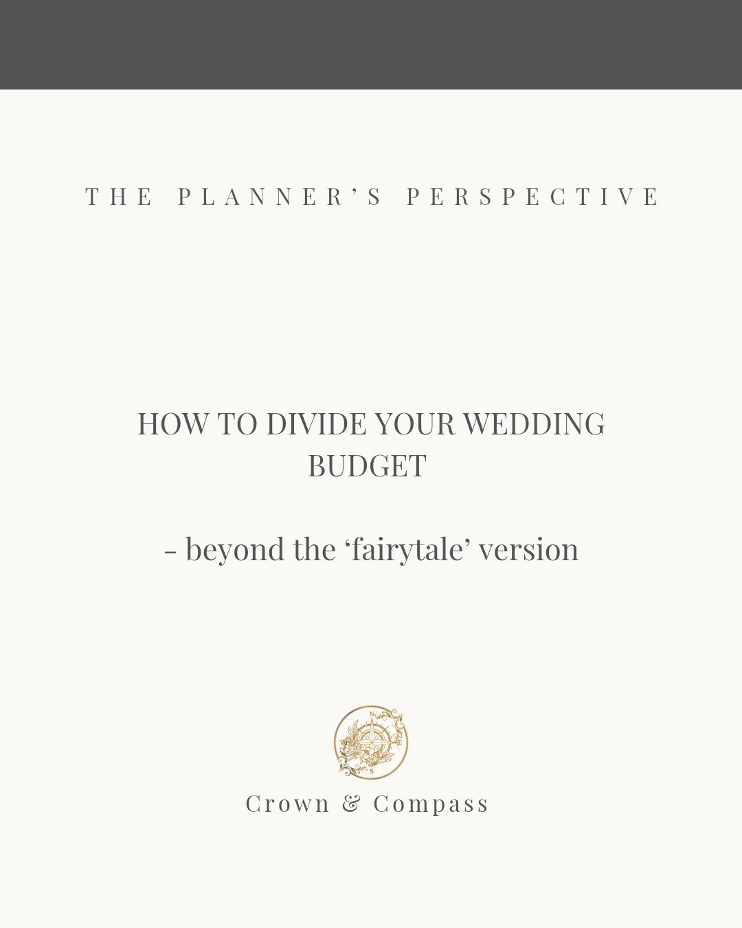 Most couples start with a number.

Then try to divide it into neat percentages.

But weddings don&rsquo;t actually work like that.

Your budget is shaped first by structure &mdash;
guest numbers, venue, location, travel.
Then it&rsquo;s shaped by wha