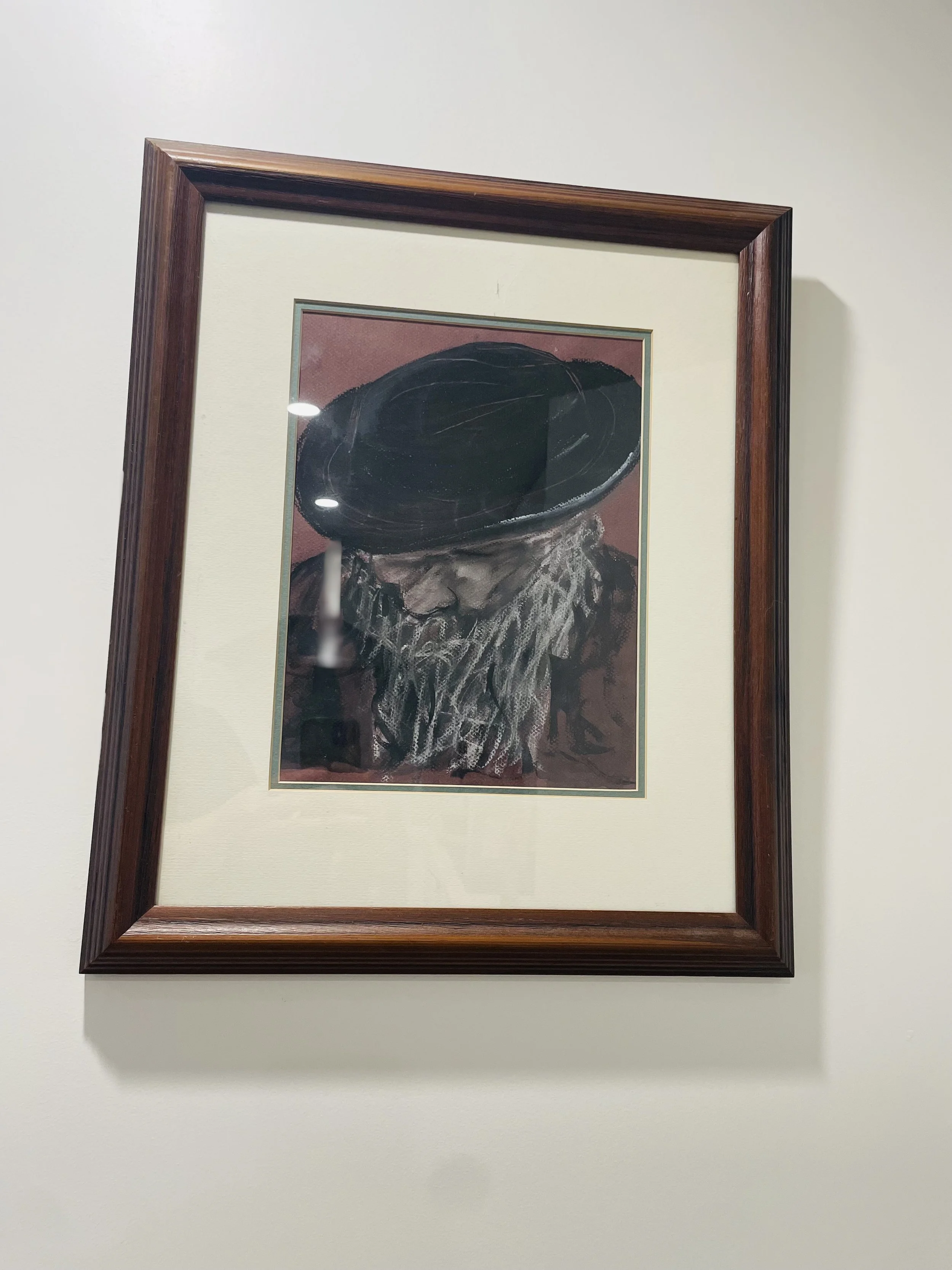 Original Sally Spalter Watercolour & Charcoal