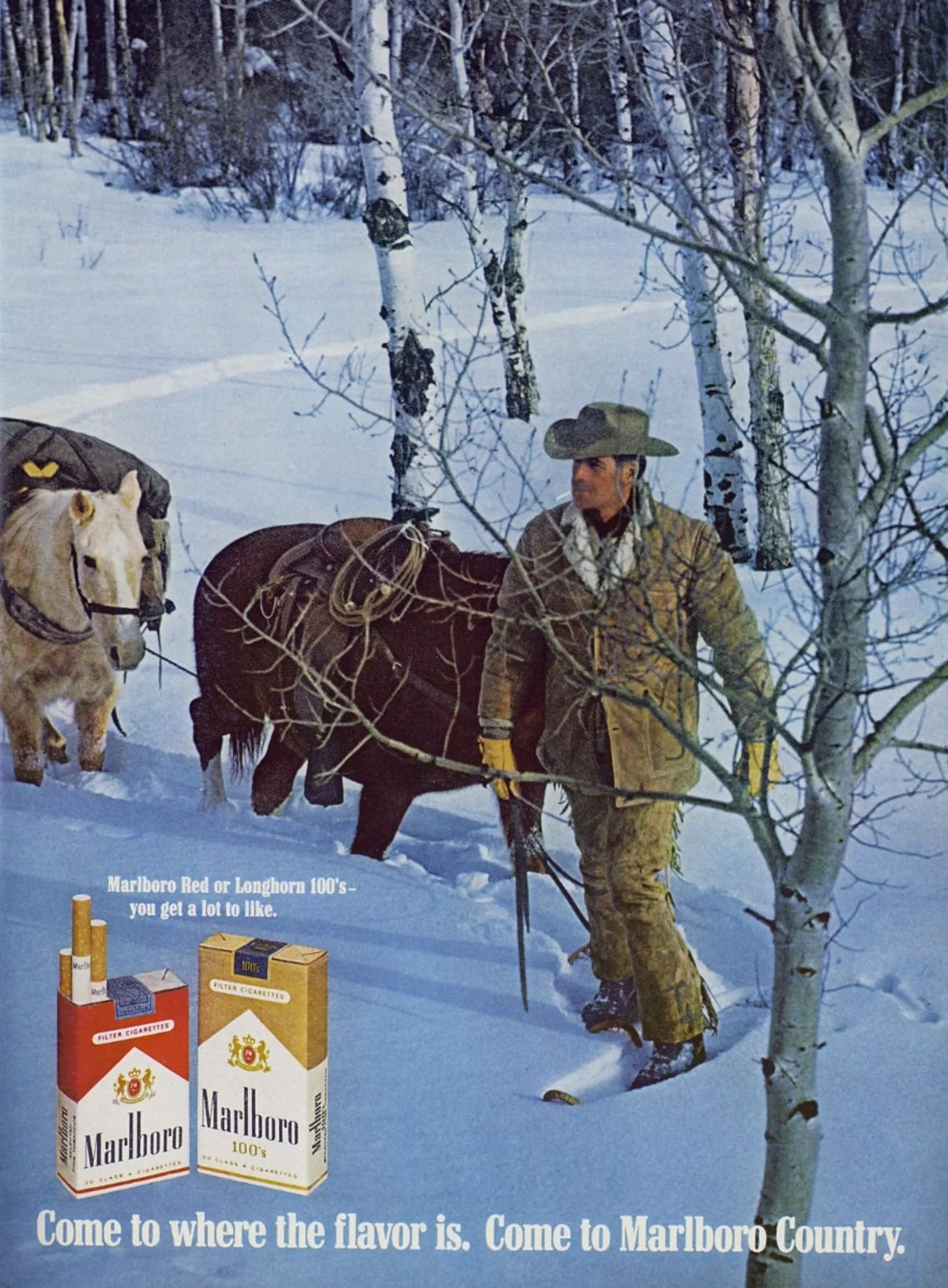 Malboro Cigarette Advertising Poster Print