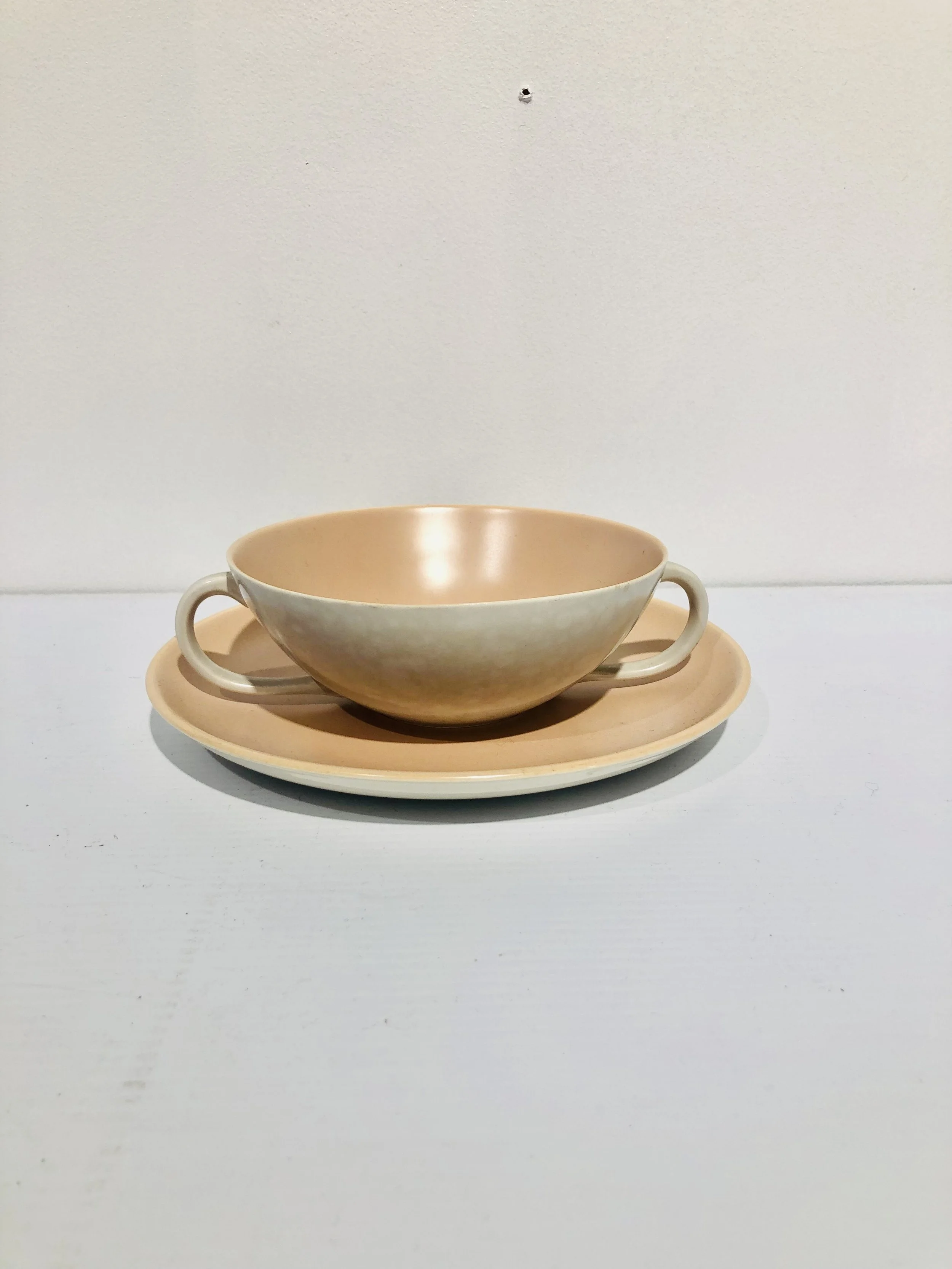 Poole Double-Handled Soup Cup