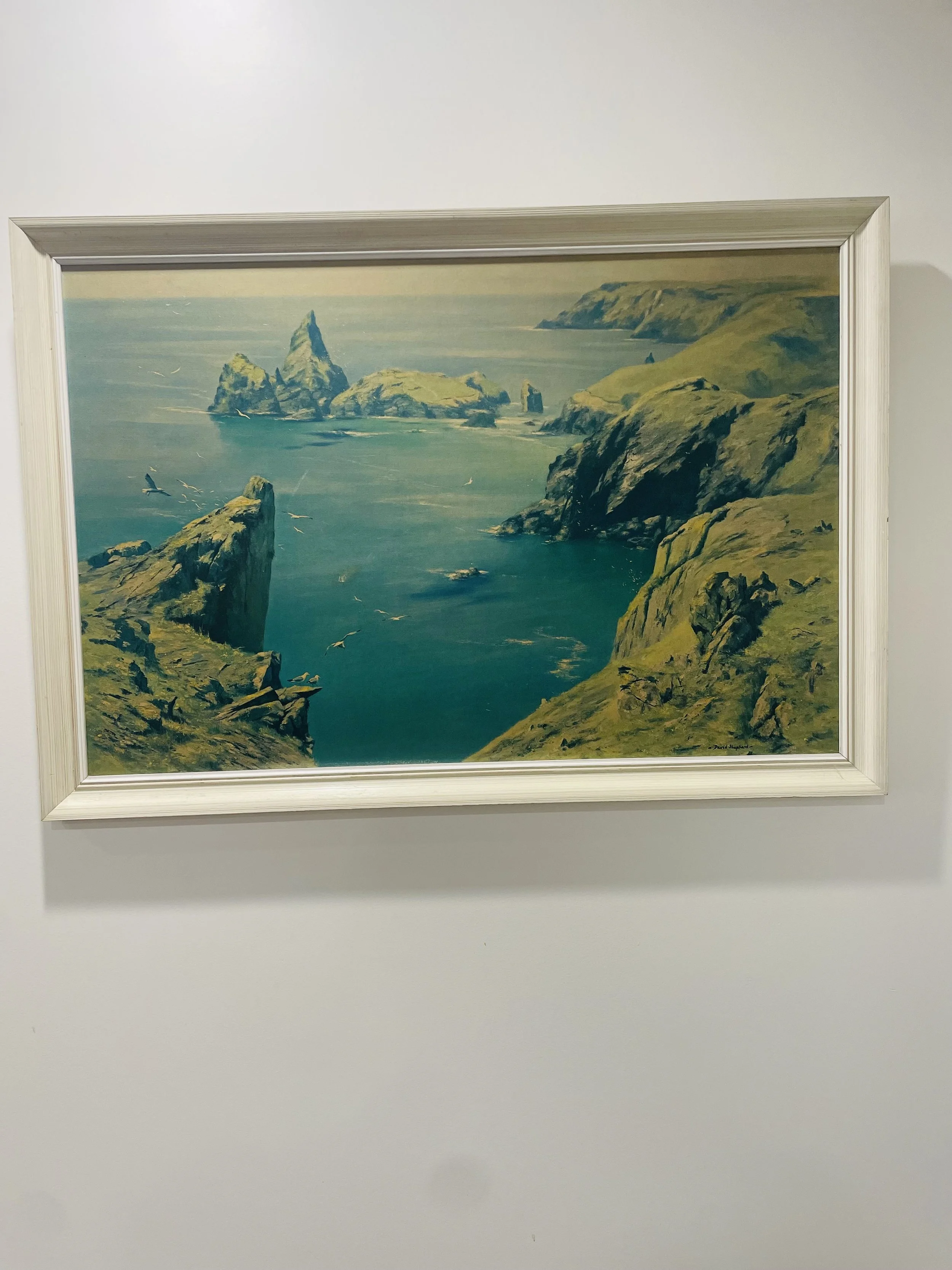 Seascape of Cornish Coast