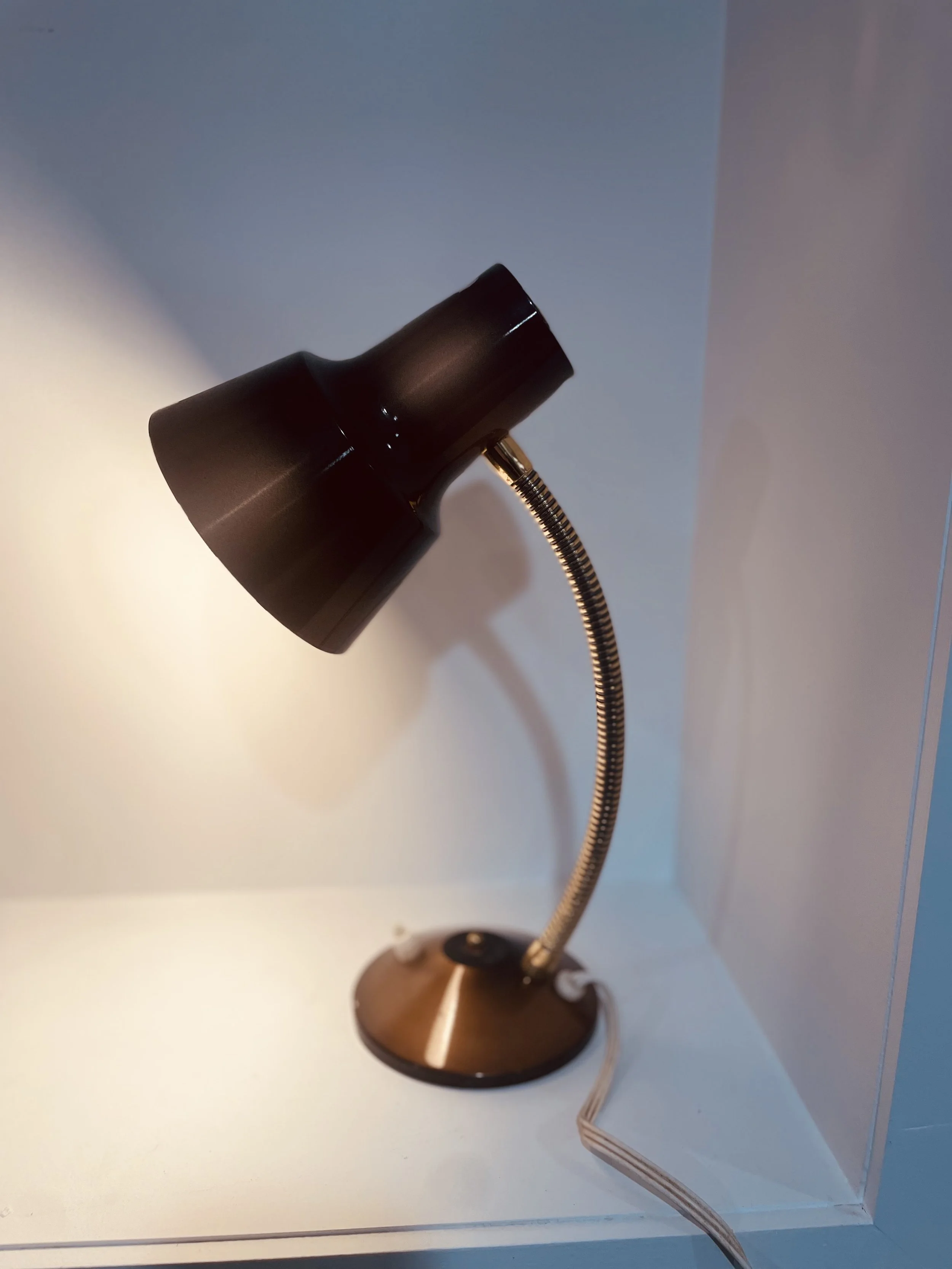 Copper Made in NZ Gooseneck Lamp