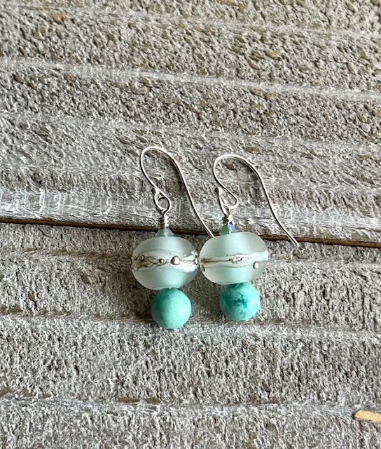 SEAFOAM EARRINGS