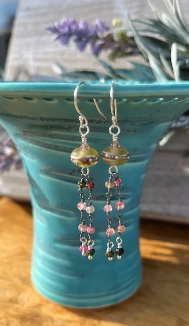 Glass Bead Earrings