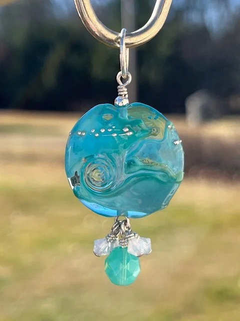 GLASS BEAD PENDANT