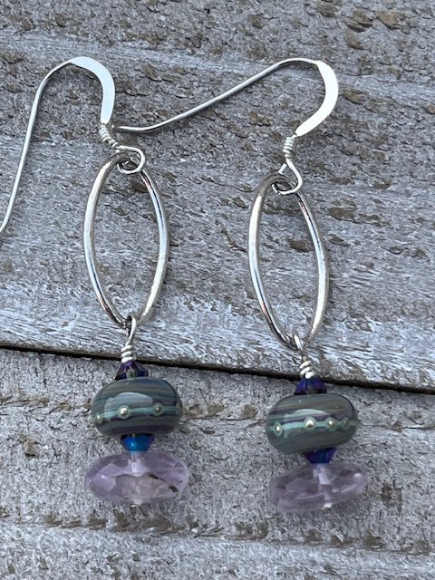 SOFT HUE LAMPWORK EARRINGS