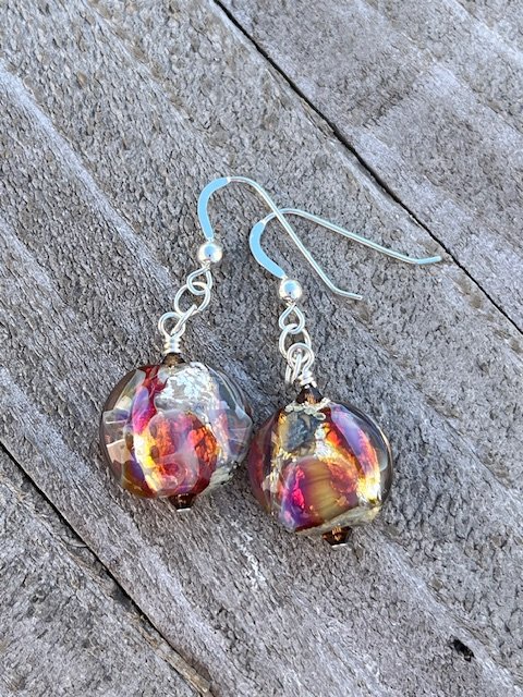 Glass Bead Earrings