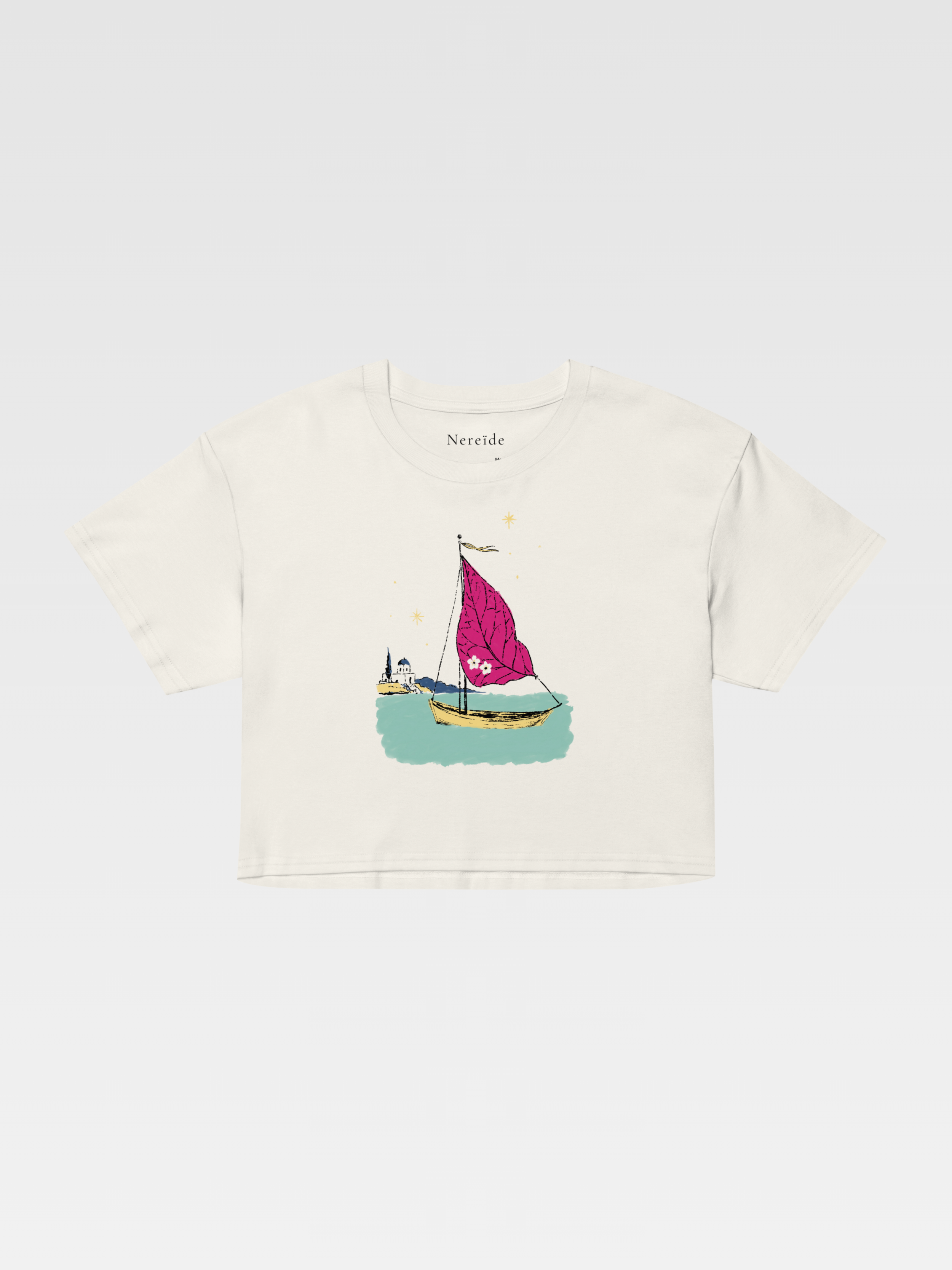 Eau de Bougainvillea Crop Top