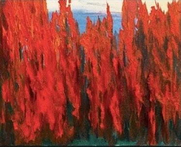 'Fire or Flowers', SOLD. 