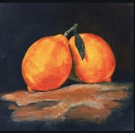 'Lemons' master work study, Private collection.