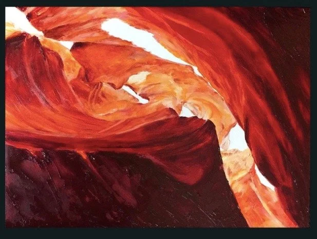 'Antelope Canyon', Private collection.