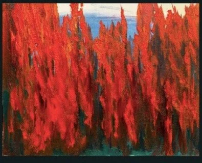 'Fire or Flowers', SOLD. 