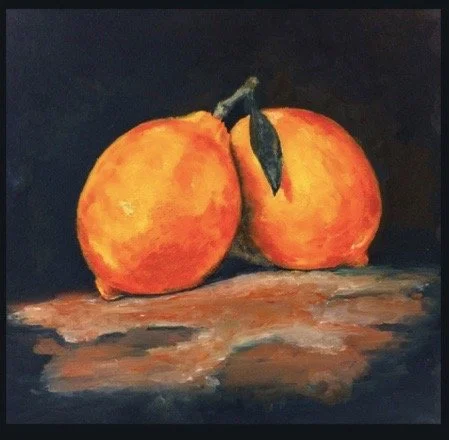 'Lemons' master work study, Private collection.