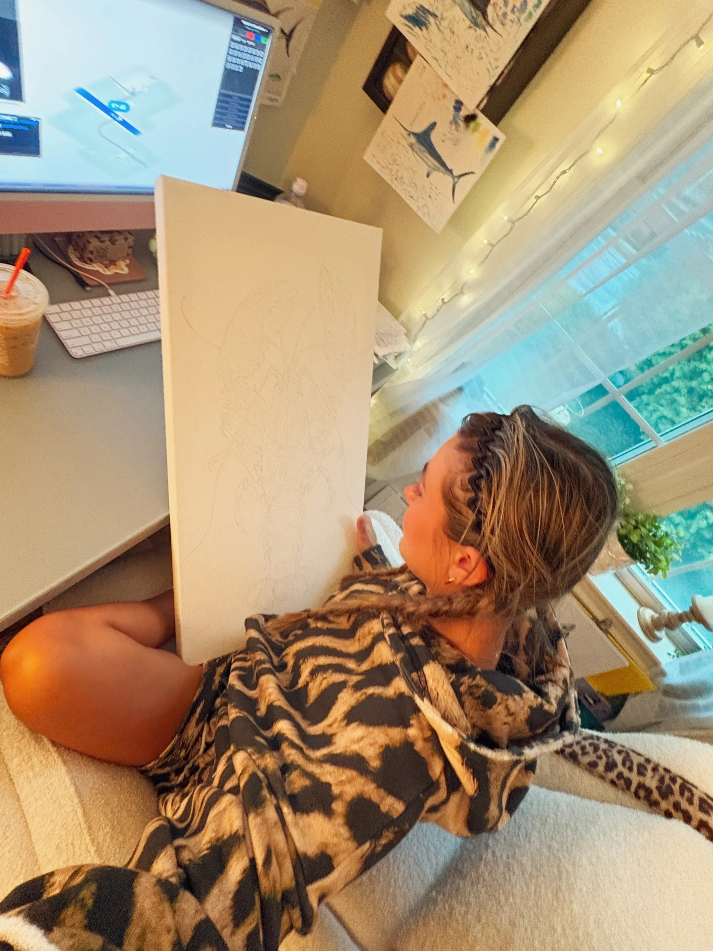 some process pics here n there of a new commission I&rsquo;m working on🦞