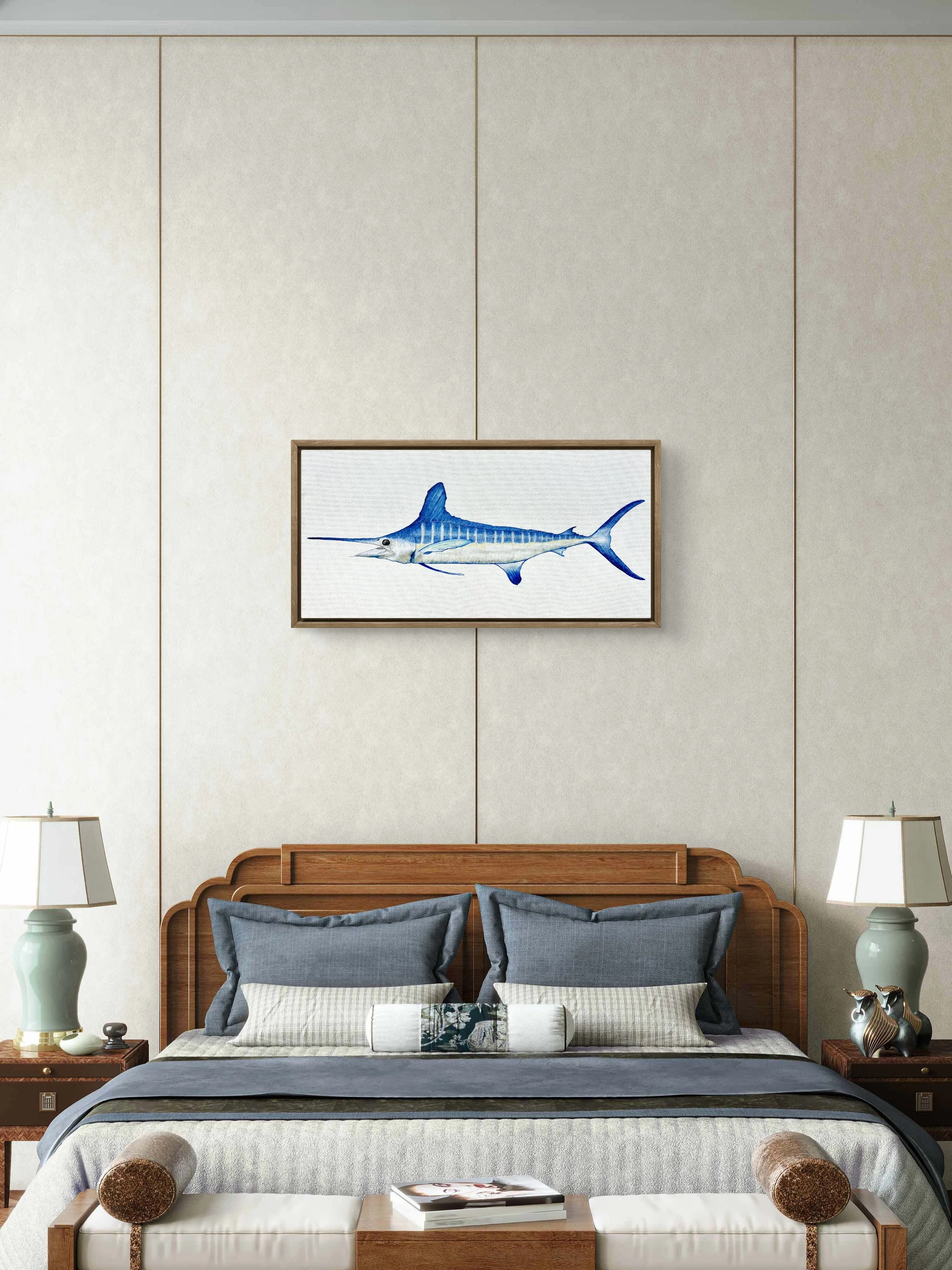 "White Marlin" Original Drawing